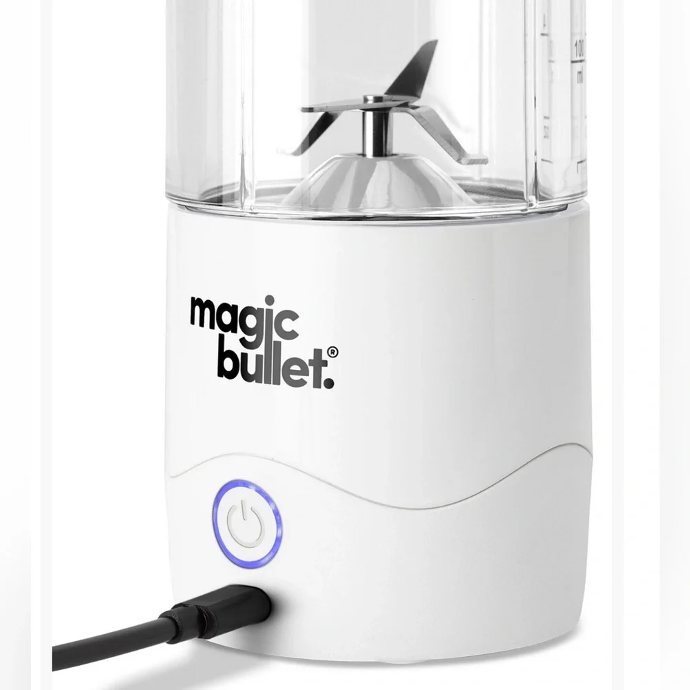 Magic Bullet Portable Blender NEW White USB Rechargeable - Picture 5 of 8